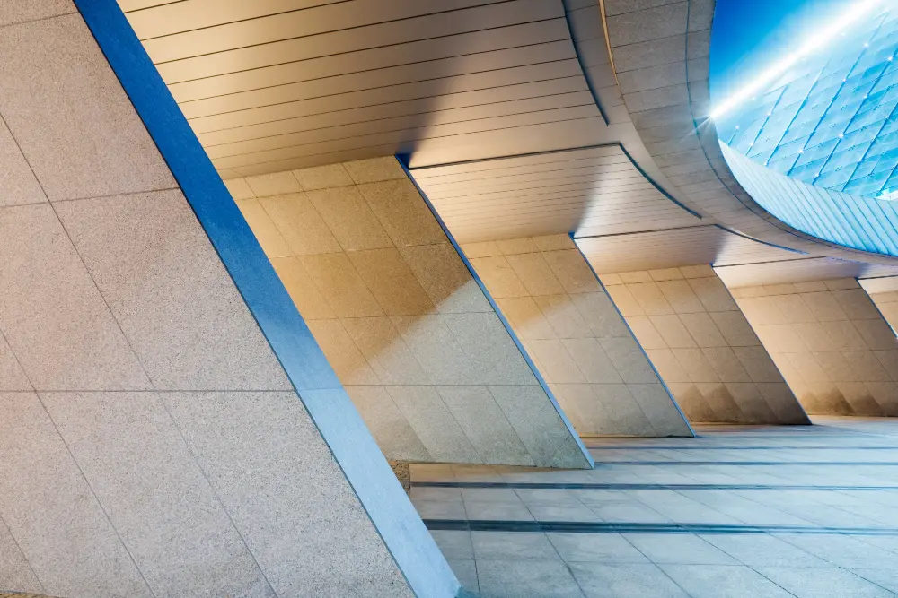 Instalación de arquitectura moderna